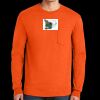 Ultra Cotton® Long Sleeve Pocket T-Shirt | 6 oz - Gildan 2410 Thumbnail
