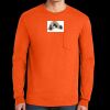 Ultra Cotton® Long Sleeve Pocket T-Shirt | 6 oz - Gildan 2410 Thumbnail