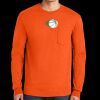 Ultra Cotton® Long Sleeve Pocket T-Shirt | 6 oz - Gildan 2410 Thumbnail