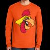 Ultra Cotton® Long Sleeve Pocket T-Shirt | 6 oz - Gildan 2410 Thumbnail