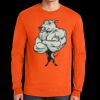 Ultra Cotton® Long Sleeve Pocket T-Shirt | 6 oz - Gildan 2410 Thumbnail