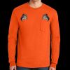 Ultra Cotton® Long Sleeve Pocket T-Shirt | 6 oz - Gildan 2410 Thumbnail