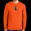 Ultra Cotton® Long Sleeve Pocket T-Shirt | 6 oz - Gildan 2410 Thumbnail