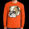 Ultra Cotton® Long Sleeve Pocket T-Shirt | 6 oz - Gildan 2410 Thumbnail