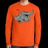 Ultra Cotton® Long Sleeve Pocket T-Shirt | 6 oz - Gildan 2410 Thumbnail