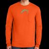 Ultra Cotton® Long Sleeve Pocket T-Shirt | 6 oz - Gildan 2410 Thumbnail