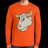 Ultra Cotton® Long Sleeve Pocket T-Shirt | 6 oz - Gildan 2410 Thumbnail