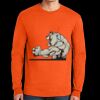 Ultra Cotton® Long Sleeve Pocket T-Shirt | 6 oz - Gildan 2410 Thumbnail