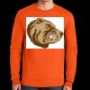 Ultra Cotton® Long Sleeve Pocket T-Shirt | 6 oz - Gildan 2410 Thumbnail
