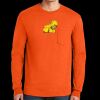 Ultra Cotton® Long Sleeve Pocket T-Shirt | 6 oz - Gildan 2410 Thumbnail
