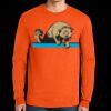Ultra Cotton® Long Sleeve Pocket T-Shirt | 6 oz - Gildan 2410 Thumbnail