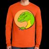 Ultra Cotton® Long Sleeve Pocket T-Shirt | 6 oz - Gildan 2410 Thumbnail