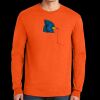 Ultra Cotton® Long Sleeve Pocket T-Shirt | 6 oz - Gildan 2410 Thumbnail