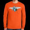 Ultra Cotton® Long Sleeve Pocket T-Shirt | 6 oz - Gildan 2410 Thumbnail