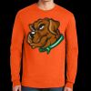 Ultra Cotton® Long Sleeve Pocket T-Shirt | 6 oz - Gildan 2410 Thumbnail