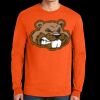 Ultra Cotton® Long Sleeve Pocket T-Shirt | 6 oz - Gildan 2410 Thumbnail