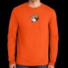 Ultra Cotton® Long Sleeve Pocket T-Shirt | 6 oz - Gildan 2410 Thumbnail