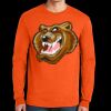 Ultra Cotton® Long Sleeve Pocket T-Shirt | 6 oz - Gildan 2410 Thumbnail