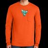 Ultra Cotton® Long Sleeve Pocket T-Shirt | 6 oz - Gildan 2410 Thumbnail