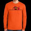 Ultra Cotton® Long Sleeve Pocket T-Shirt | 6 oz - Gildan 2410 Thumbnail