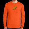Ultra Cotton® Long Sleeve Pocket T-Shirt | 6 oz - Gildan 2410 Thumbnail