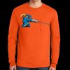 Ultra Cotton® Long Sleeve Pocket T-Shirt | 6 oz - Gildan 2410 Thumbnail