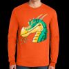 Ultra Cotton® Long Sleeve Pocket T-Shirt | 6 oz - Gildan 2410 Thumbnail