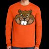Ultra Cotton® Long Sleeve Pocket T-Shirt | 6 oz - Gildan 2410 Thumbnail