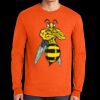 Ultra Cotton® Long Sleeve Pocket T-Shirt | 6 oz - Gildan 2410 Thumbnail