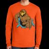 Ultra Cotton® Long Sleeve Pocket T-Shirt | 6 oz - Gildan 2410 Thumbnail