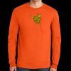 Ultra Cotton® Long Sleeve Pocket T-Shirt | 6 oz - Gildan 2410 Thumbnail