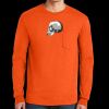 Ultra Cotton® Long Sleeve Pocket T-Shirt | 6 oz - Gildan 2410 Thumbnail
