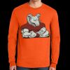 Ultra Cotton® Long Sleeve Pocket T-Shirt | 6 oz - Gildan 2410 Thumbnail