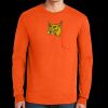 Ultra Cotton® Long Sleeve Pocket T-Shirt | 6 oz - Gildan 2410 Thumbnail