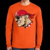 Ultra Cotton® Long Sleeve Pocket T-Shirt | 6 oz - Gildan 2410 Thumbnail