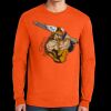 Ultra Cotton® Long Sleeve Pocket T-Shirt | 6 oz - Gildan 2410 Thumbnail