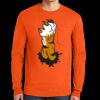 Ultra Cotton® Long Sleeve Pocket T-Shirt | 6 oz - Gildan 2410 Thumbnail