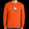 Ultra Cotton® Long Sleeve Pocket T-Shirt | 6 oz - Gildan 2410 Thumbnail
