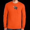 Ultra Cotton® Long Sleeve Pocket T-Shirt | 6 oz - Gildan 2410 Thumbnail