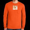 Ultra Cotton® Long Sleeve Pocket T-Shirt | 6 oz - Gildan 2410 Thumbnail