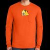 Ultra Cotton® Long Sleeve Pocket T-Shirt | 6 oz - Gildan 2410 Thumbnail