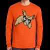 Ultra Cotton® Long Sleeve Pocket T-Shirt | 6 oz - Gildan 2410 Thumbnail