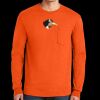 Ultra Cotton® Long Sleeve Pocket T-Shirt | 6 oz - Gildan 2410 Thumbnail