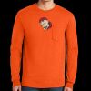 Ultra Cotton® Long Sleeve Pocket T-Shirt | 6 oz - Gildan 2410 Thumbnail