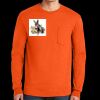Ultra Cotton® Long Sleeve Pocket T-Shirt | 6 oz - Gildan 2410 Thumbnail