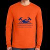 Ultra Cotton® Long Sleeve Pocket T-Shirt | 6 oz - Gildan 2410 Thumbnail
