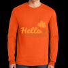 Ultra Cotton® Long Sleeve Pocket T-Shirt | 6 oz - Gildan 2410 Thumbnail