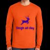 Ultra Cotton® Long Sleeve Pocket T-Shirt | 6 oz - Gildan 2410 Thumbnail