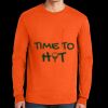 Ultra Cotton® Long Sleeve Pocket T-Shirt | 6 oz - Gildan 2410 Thumbnail