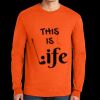 Ultra Cotton® Long Sleeve Pocket T-Shirt | 6 oz - Gildan 2410 Thumbnail